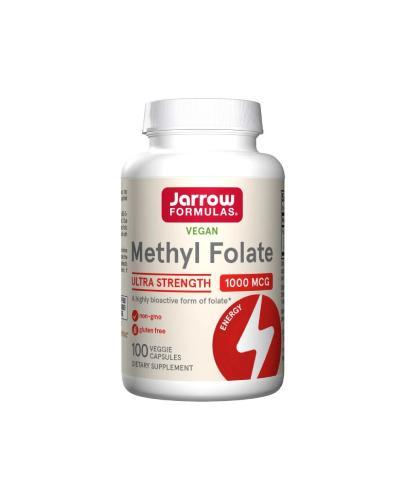 JARROW FORMULAS, Methyl folate 1000 mcg, kapsułki, 100 sztuk.